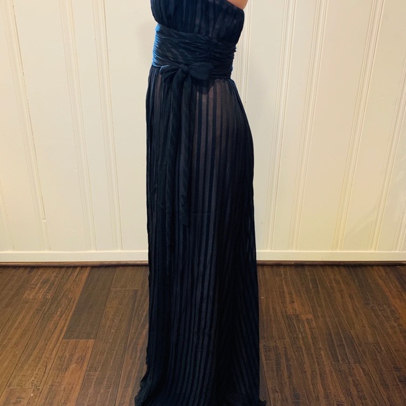 Strapless Chiffon Gown - Picture 3 of 7